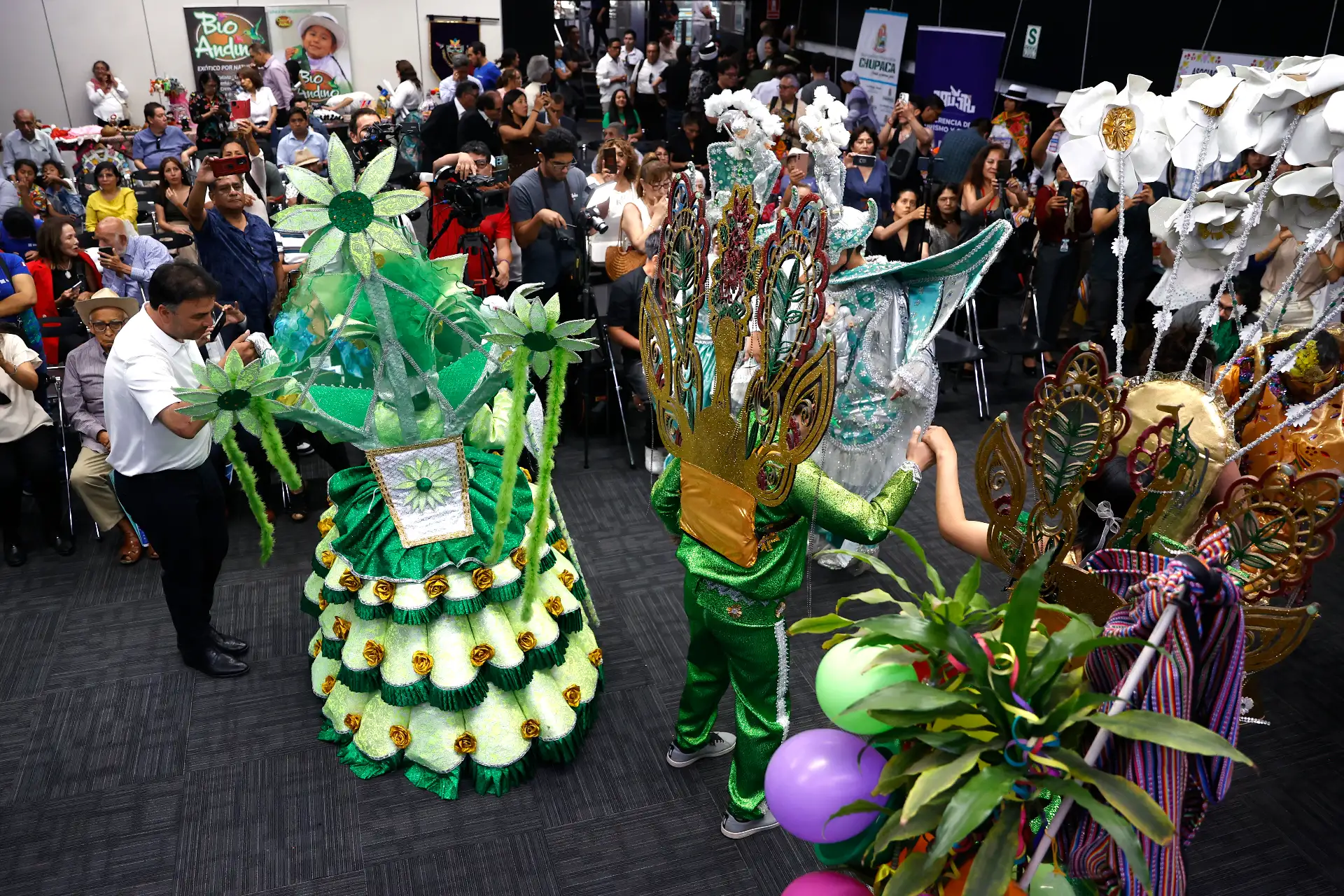 Región Junín lanza festividades que tienen preparadas para los carnavales 2026.  Foto: ANDINA/Vidal Tarqui