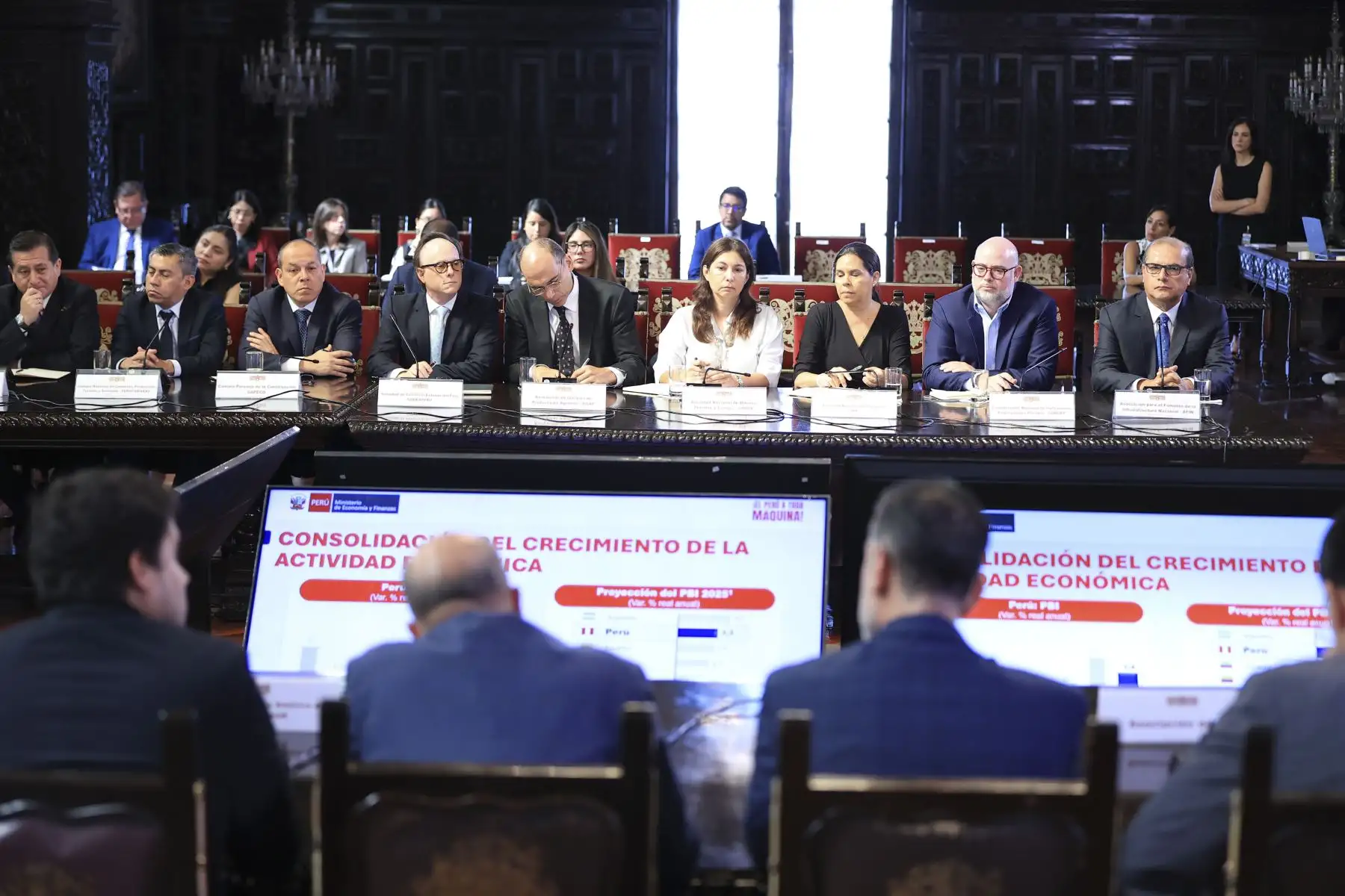 Representantes de la Camara de Comercio de Lima, Canatur, entre otros importantes gremios analizan junto al Ejecutivo las metas de reactivación y las oportunidades de inversión en sectores clave como minería, turismo y comercio. Foto: ANDINA/Jhonel Rodríguez