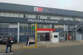 Fachada de la sede de Provías Nacional. Foto: ANDINA/Difusión