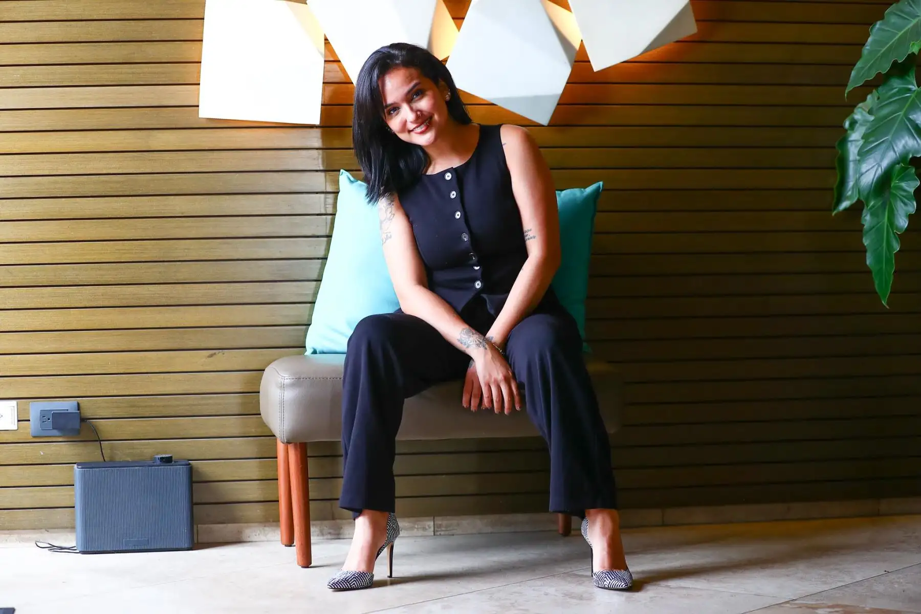 La artista confesó que uno de sus mayores anhelos es recibir algún día un Premio Grammy, meta que asume como un impulso para seguir creciendo profesionalmente y llevando su música a nuevos escenarios internacionales. Foto: ANDINA/ Verónica Calderón