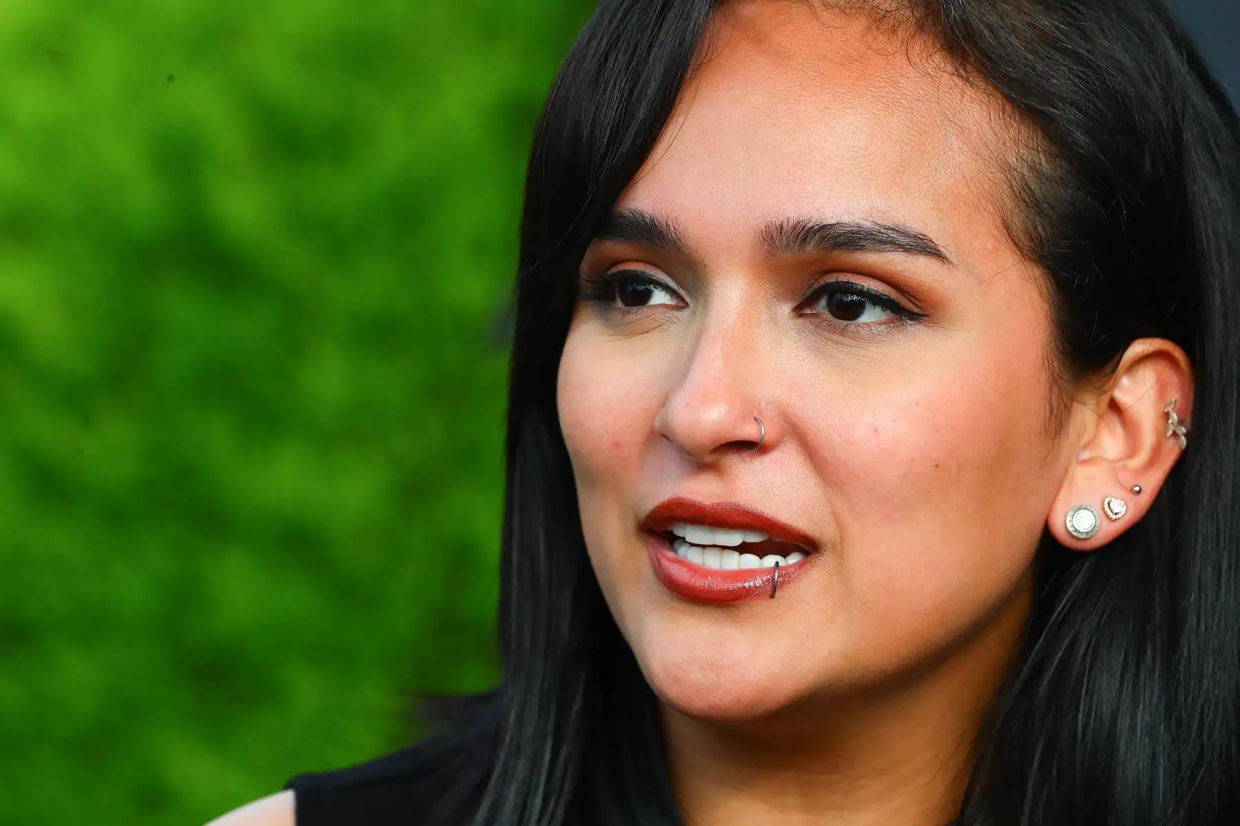 La artista hizo un llamado al público en general para que la acompañe en su próximo concierto y respalde el talento nacional, destacando la importancia de apoyar a la industria musical peruana. Foto: ANDINA/ Verónica Calderón