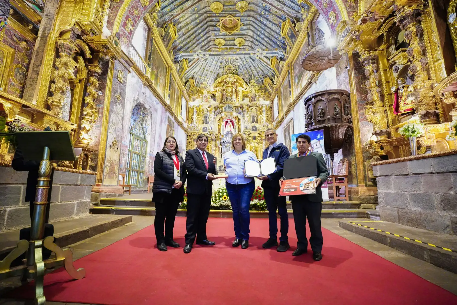 Ubicado a solo 40 km de Cusco, el templo integra la ruta del Barroco Andino y del “Sur del Valle Sagrado”, recibiendo miles de turistas nacionales e internacionales. Foto: Mincetur