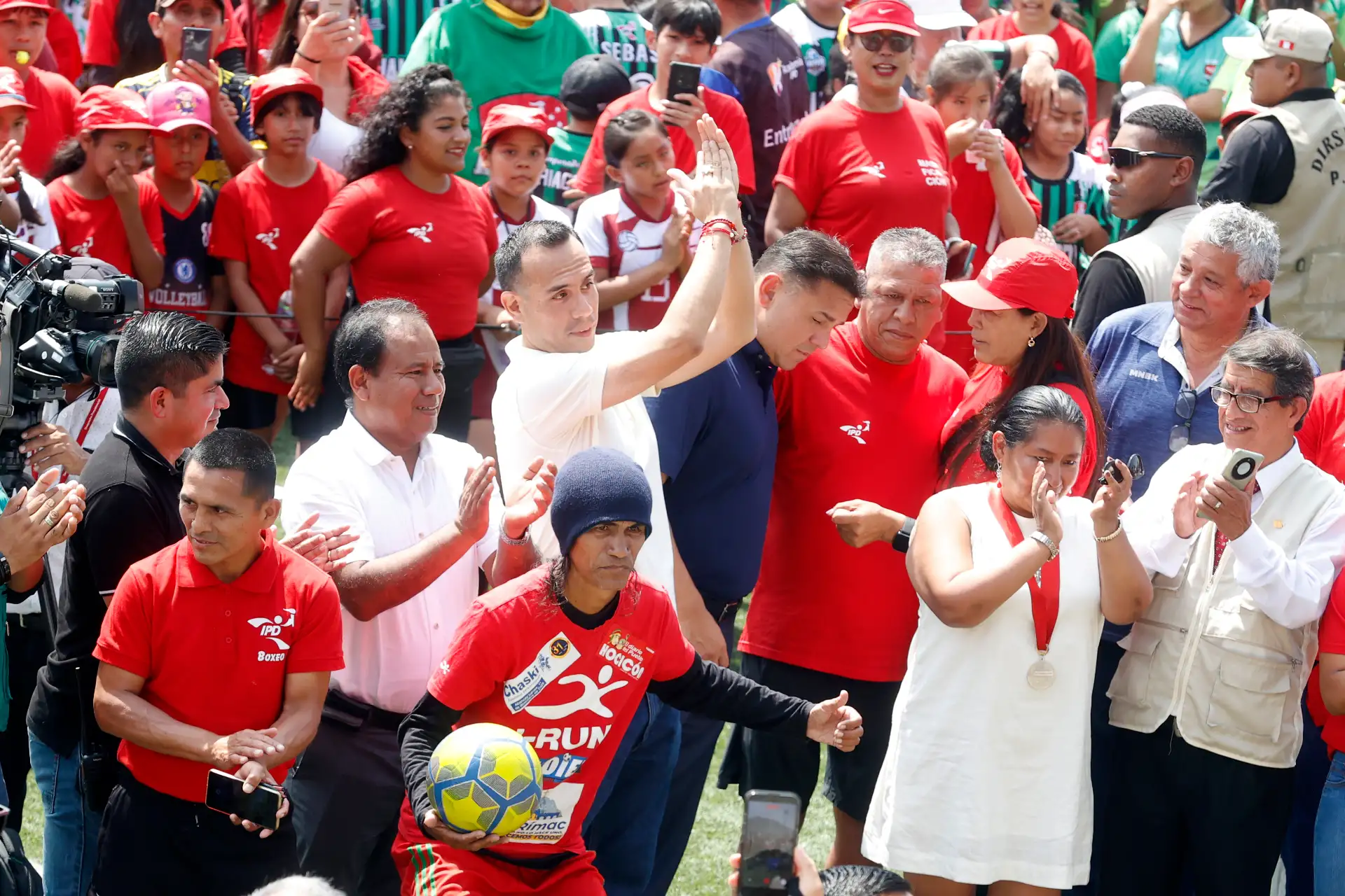 Presidente José Jerí participa  en la inauguración de la Academia IPD Para Deportes 2026 que tiene como objetivo impulsar la inclusión, el desarrollo deportivo y la formación integral de personas con discapacidad, promoviendo el talento para deportivo.
Foto: ANDINA/Vidal Tarqui