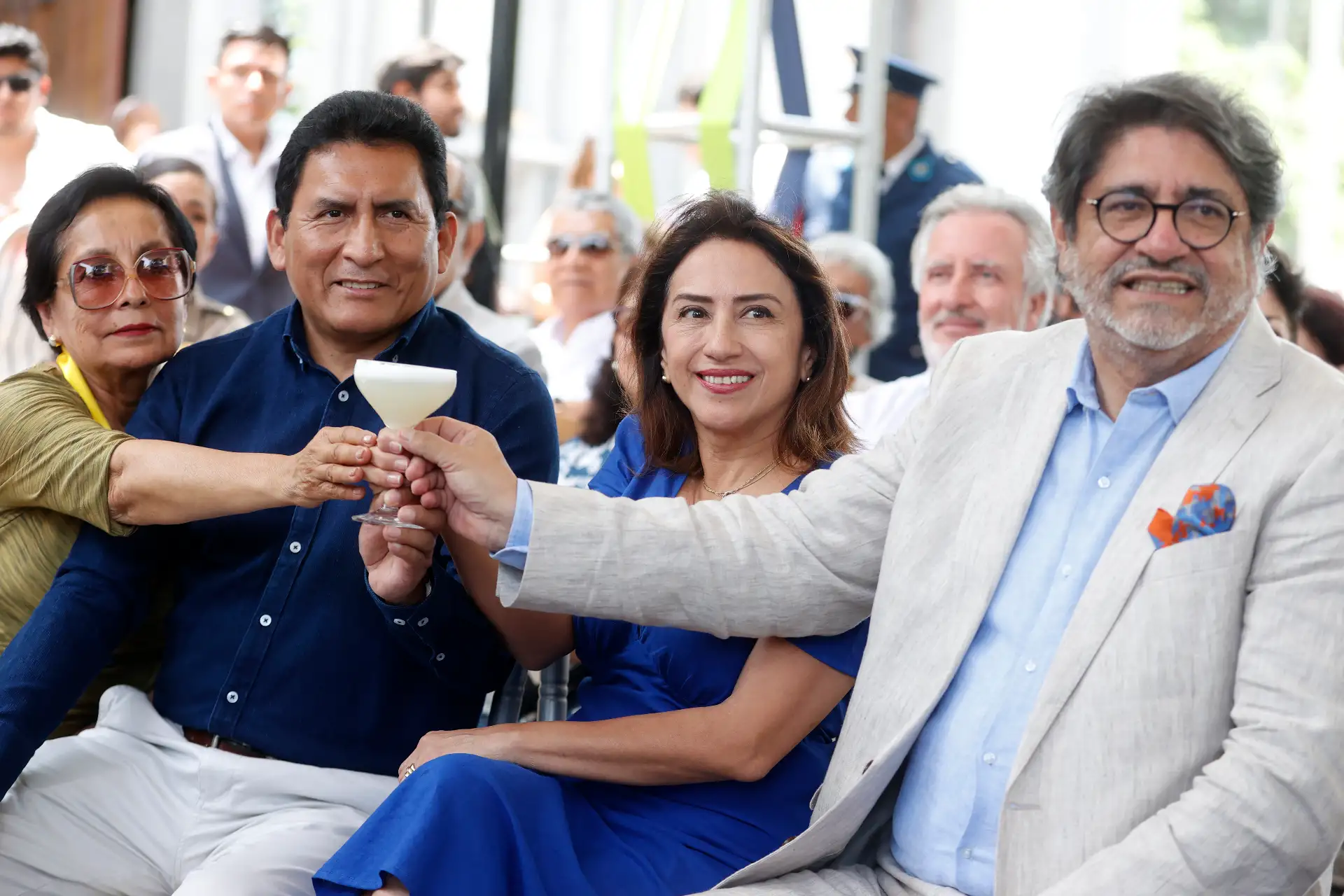 La Municipalidad de Miraflores presenta el concurso y ceremonia protocolar por el Día Nacional del Pisco Sour, celebración que pone en valor nuestra bebida de bandera y reconoce el talento de destacados bartenders en la correcta y creativa preparación de este emblemático cóctel peruano. Foto: ANDINA/Vidal Tarqui