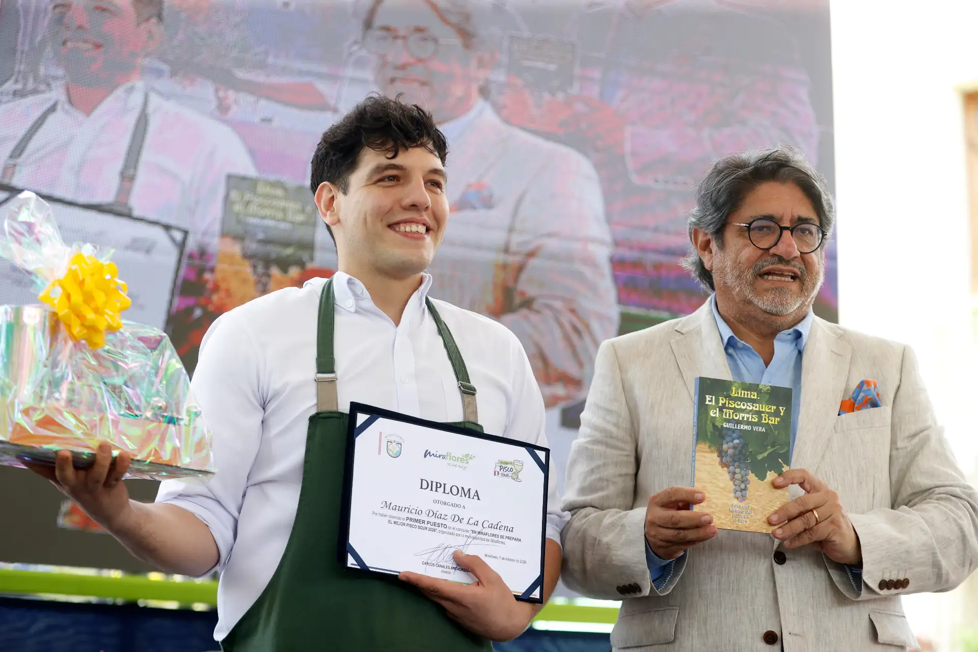 La Municipalidad de Miraflores presenta el concurso y ceremonia protocolar por el Día Nacional del Pisco Sour, celebración que pone en valor nuestra bebida de bandera y reconoce el talento de destacados bartenders en la correcta y creativa preparación de este emblemático cóctel peruano. Foto: ANDINA/Vidal Tarqui