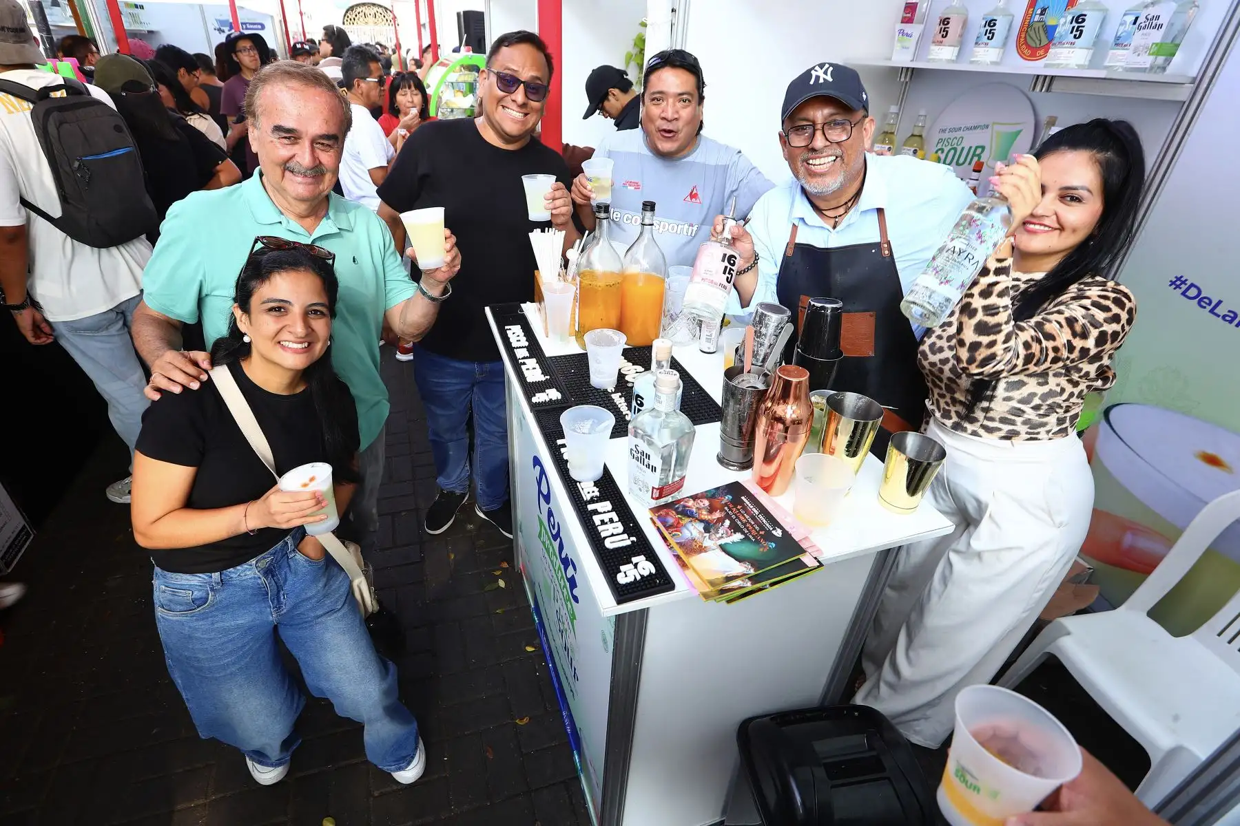 La Municipalidad de Barranco realizó el Festival del Pisco Sour con una amplia participación del público. Foto: ANDINA/Verónica Calderón Zúñiga