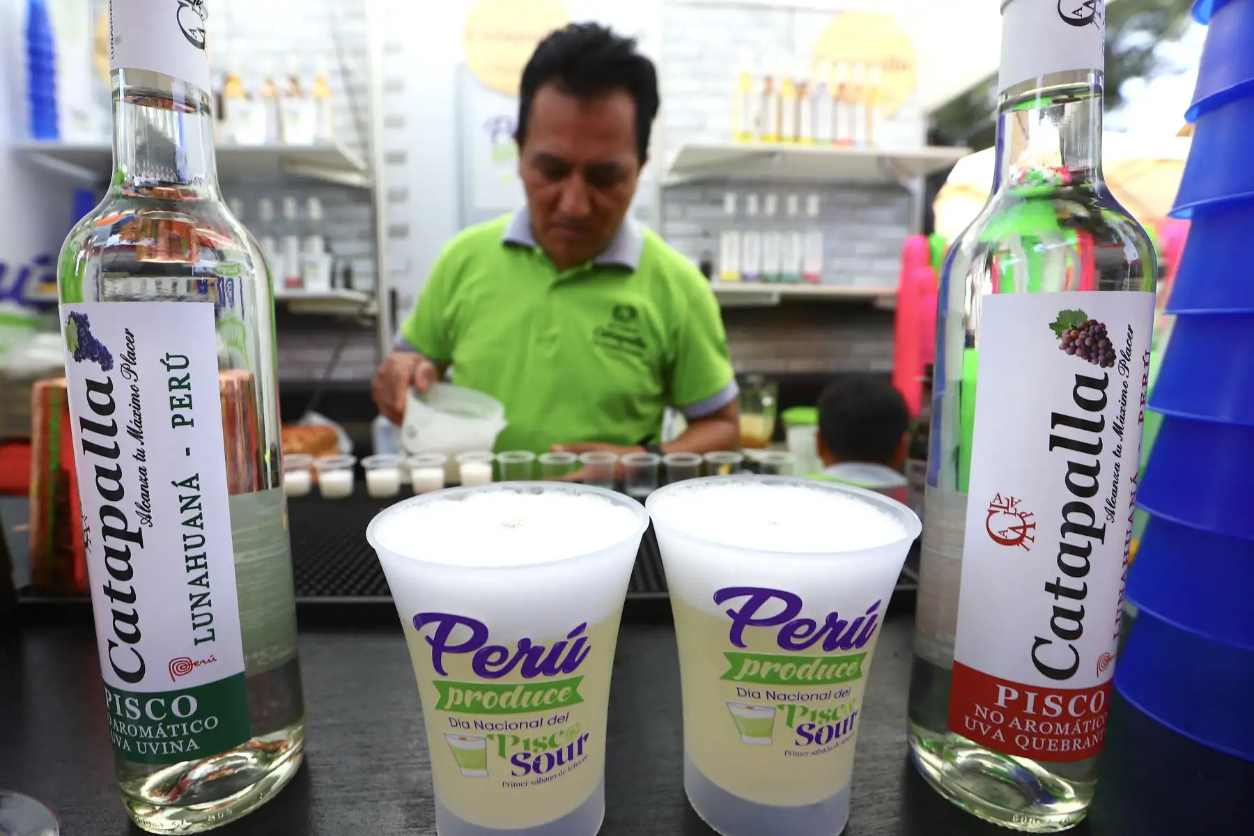 La iniciativa buscó poner en valor el pisco como símbolo de identidad nacional.
Foto: ANDINA/Verónica Calderón Zúñiga