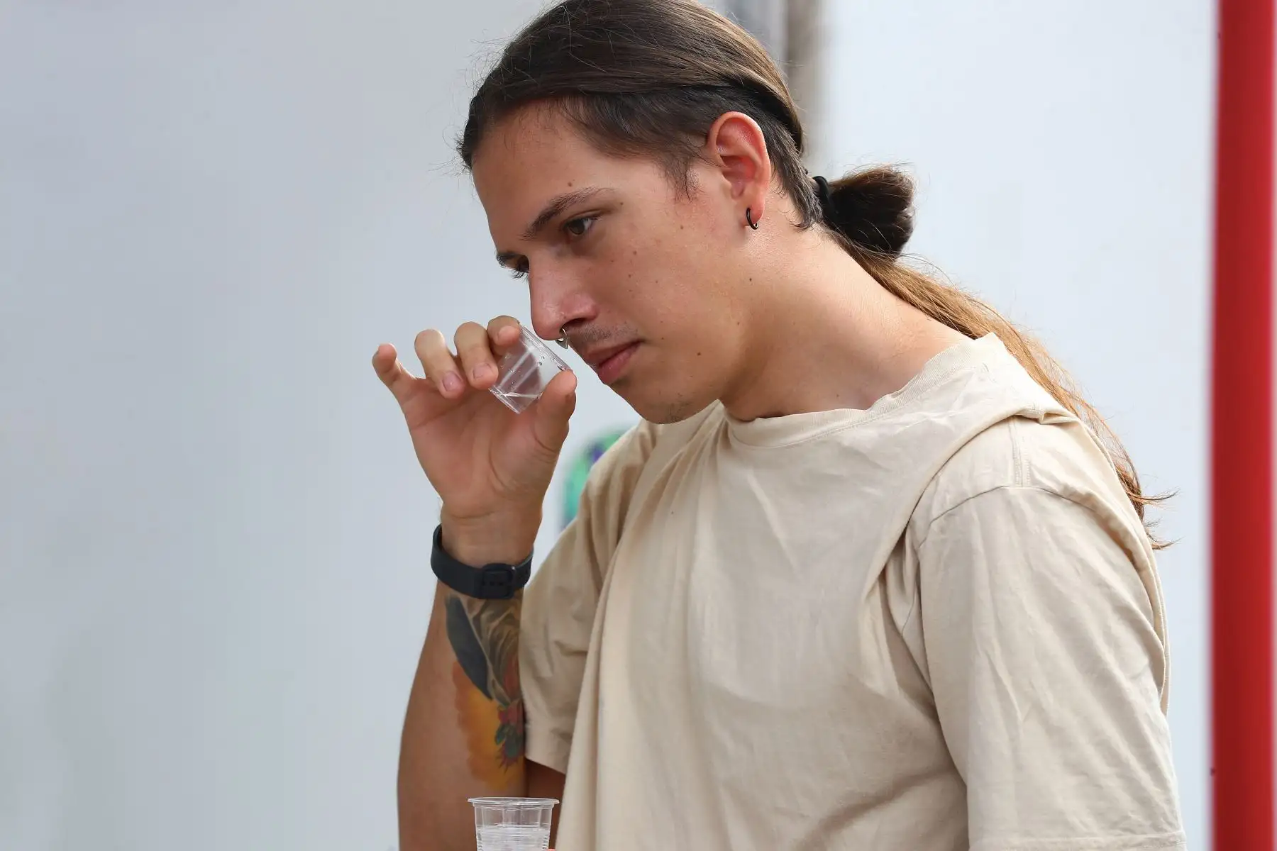 La degustación fue uno de los principales atractivos de la jornada.
Foto: ANDINA/Verónica Calderón Zúñiga