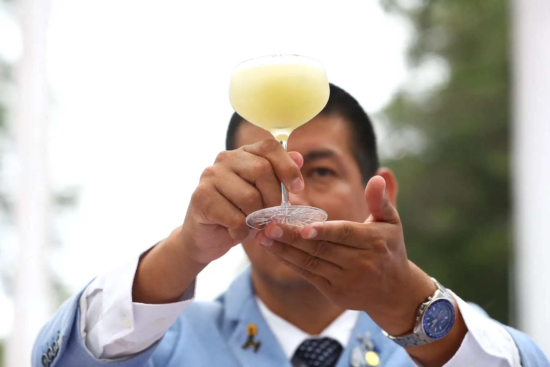 El pisco Sour fue el protagonista de una experiencia compartida por familias y visitantes.
Foto: ANDINA/Verónica Calderón Zúñiga