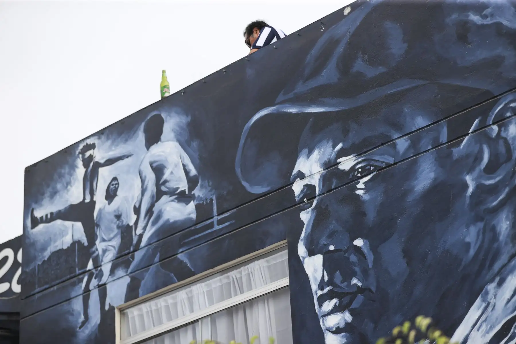 Hinchas blanquiazules esperan el inicio del partido entre Alianza Lima y Comerciantes Unidos por la fecha 2 del Torneo Apertura de la Liga 1. El partido será en el estadio Alejandro Villanueva de La Victoria. Foto: ANDINA/Jhonel Rodríguez Robles