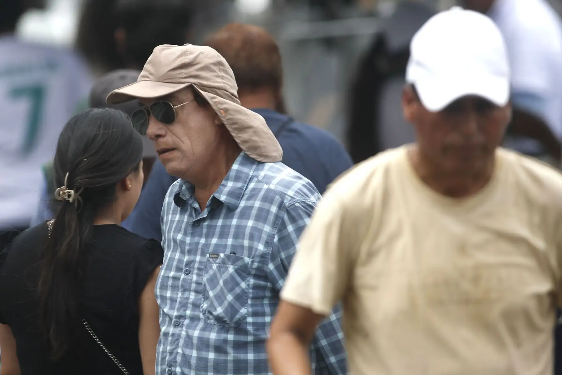 Indeci recomienda a la población aplicarse bloqueador y protector solar si está expuesto a la radiación solar. ANDINA/Eddy Ramos