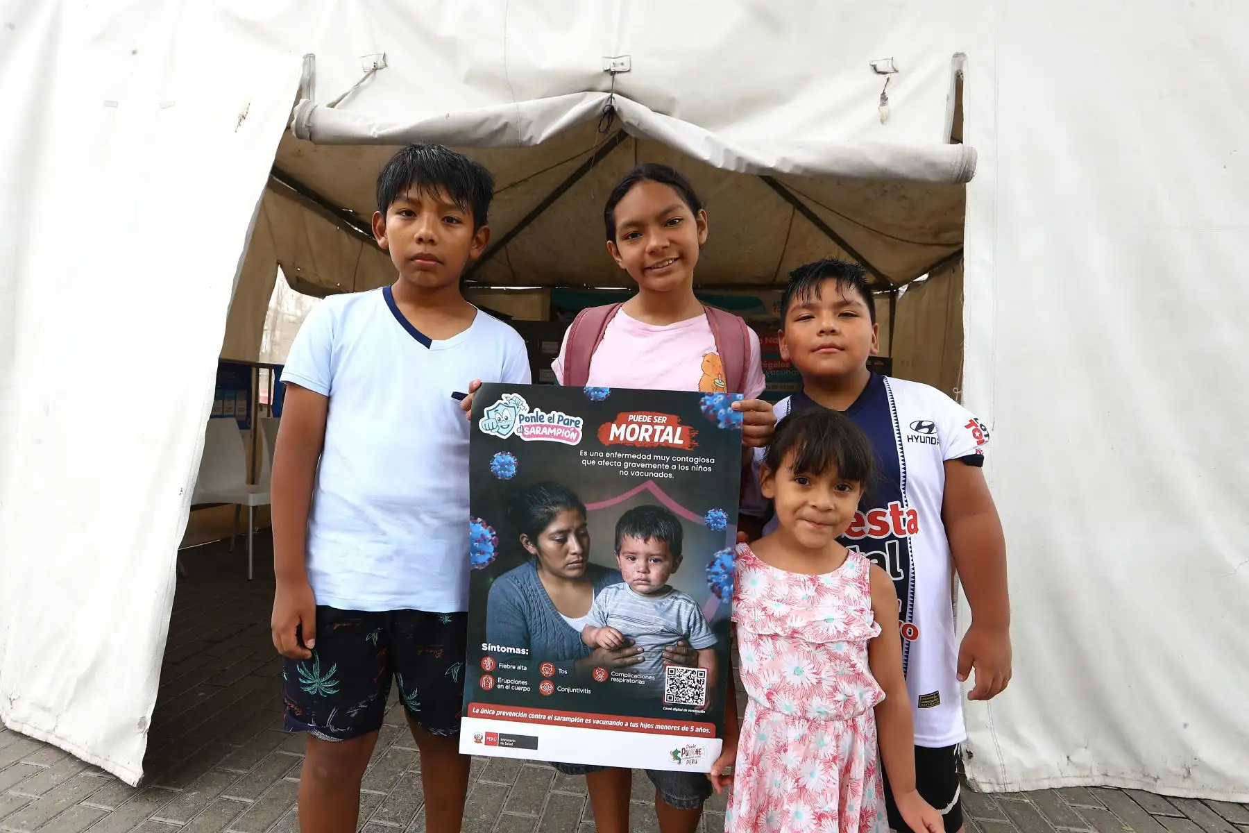 Las vacunas contra la polio y el sarampión se aplican de manera gratuita en los establecimientos de salud y puntos habilitados en Lima Norte.
Foto: ANDINA/Verónica Calderón Zúñiga