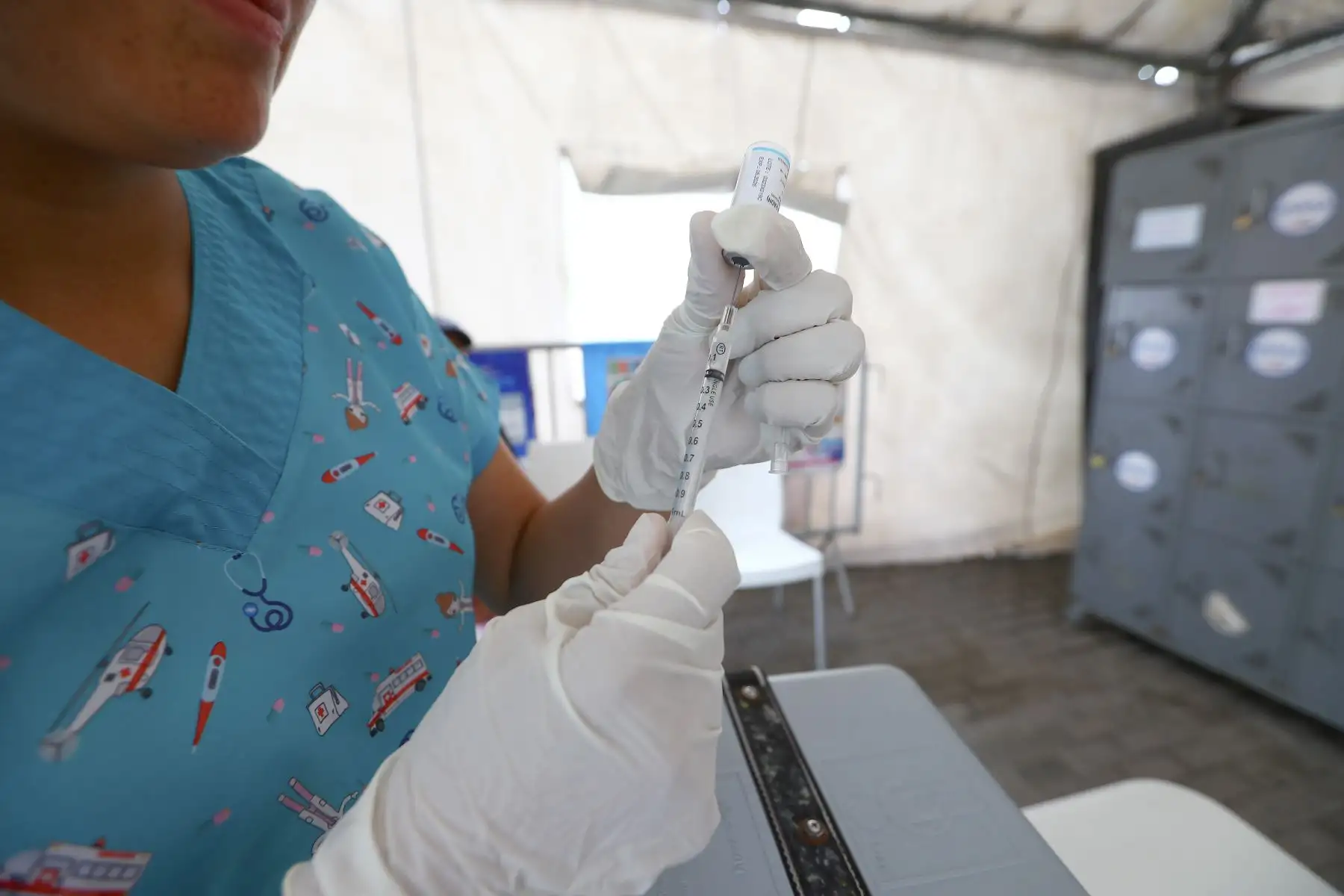 Para prevenir el sarampión, los menores deben recibir dos dosis de la vacuna: la primera a los 12 meses y la segunda los 18 meses de edad.
Foto: ANDINA/Verónica Calderón Zúñiga