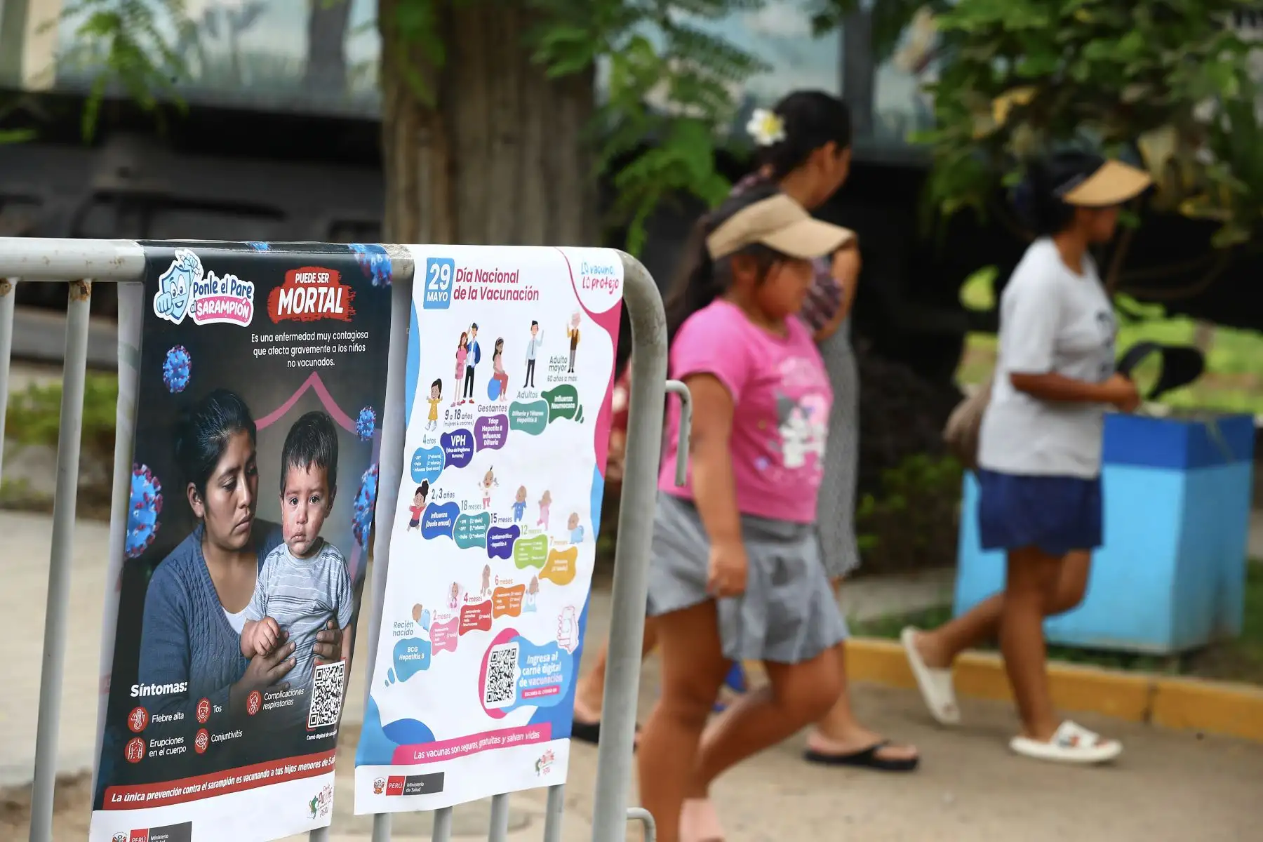 La DIRIS Lima Norte exhorta a las familias a cumplir con los esquemas de vacunación para proteger a los niños de enfermedades altamente trasmisibles.
Foto: ANDINA/Verónica Calderón Zúñiga
