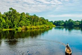 Desde la tarde del jueves hasta el lunes se esperan tormentas en diferentes zonas de Loreto. Foto: Senamhi