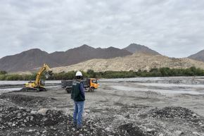 Las intervenciones preventivas han permitido este año retirar más de 672,000 metros cúbicos de material, y proteger a la población y sus actividades productivas. Foto: ANA