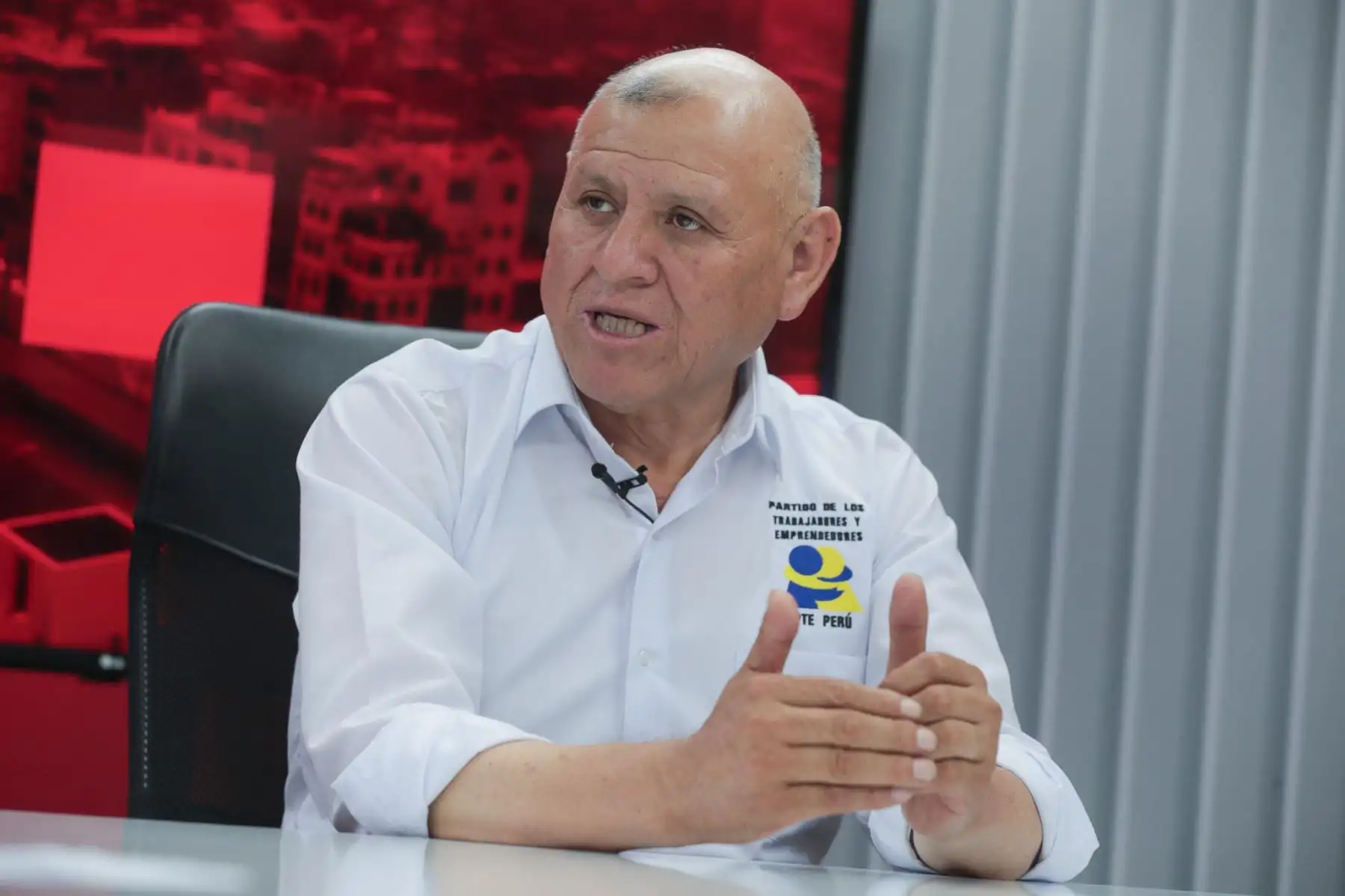 Napoleón Becerra García, candidato presidencial por el Partido de los Trabajadores y Emprendedores (PTE - Perú), falleció en un accidente de tránsito en Ayacucho. Foto: ANDINA/ Verónica Calderón