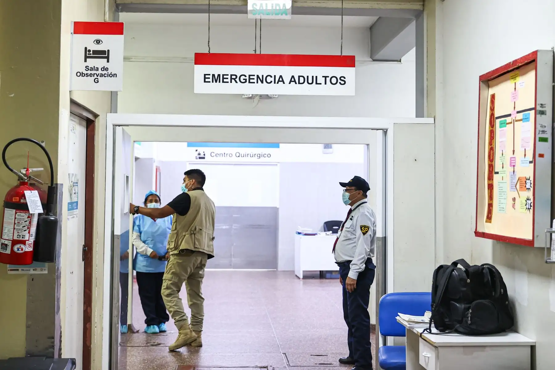 Presidente José Jerí realizó visita inopinada al Hospital Sabogal como parte de sus acciones para mejorar la calidad de los servicios de salud. Foto: ANDINA/ Prensa Presidencia