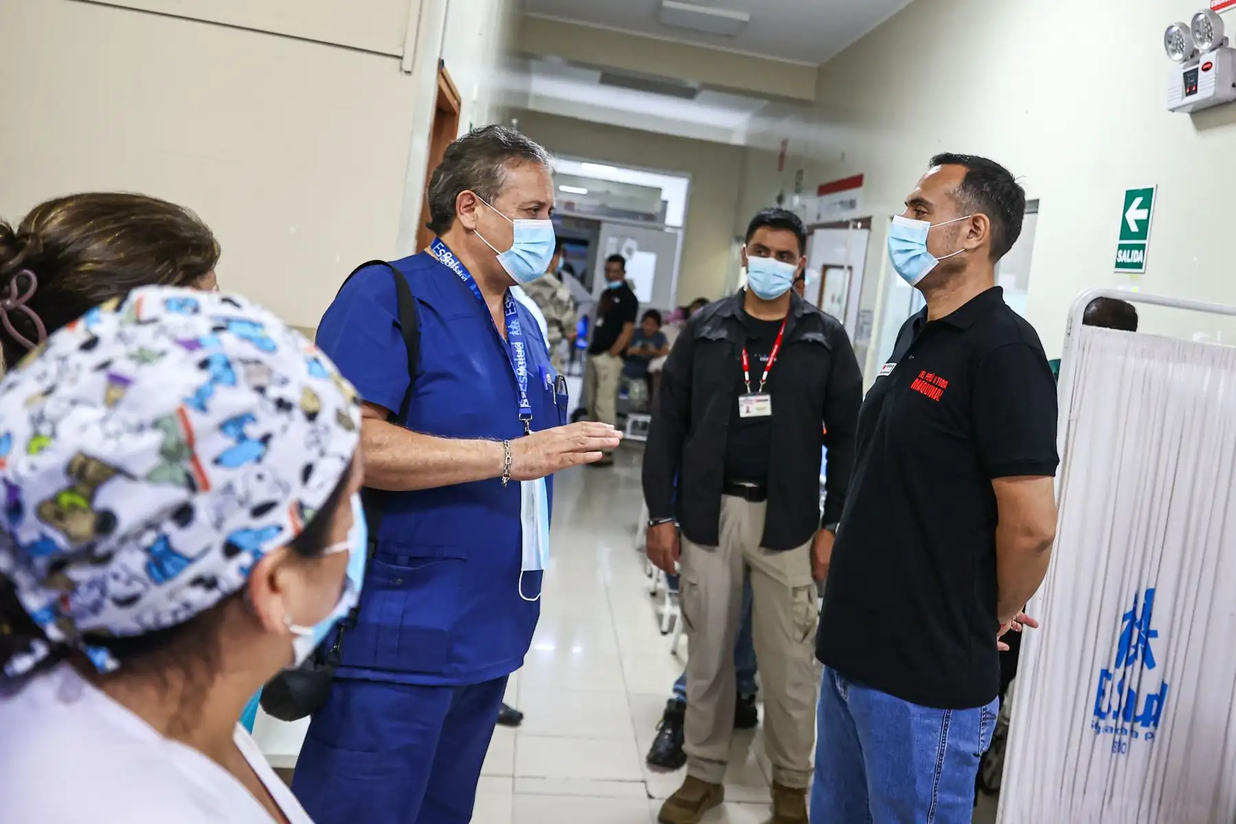 Presidente José Jerí realizó visita inopinada al Hospital Sabogal como parte de sus acciones para mejorar la calidad de los servicios de salud. Foto: ANDINA/ Prensa Presidencia