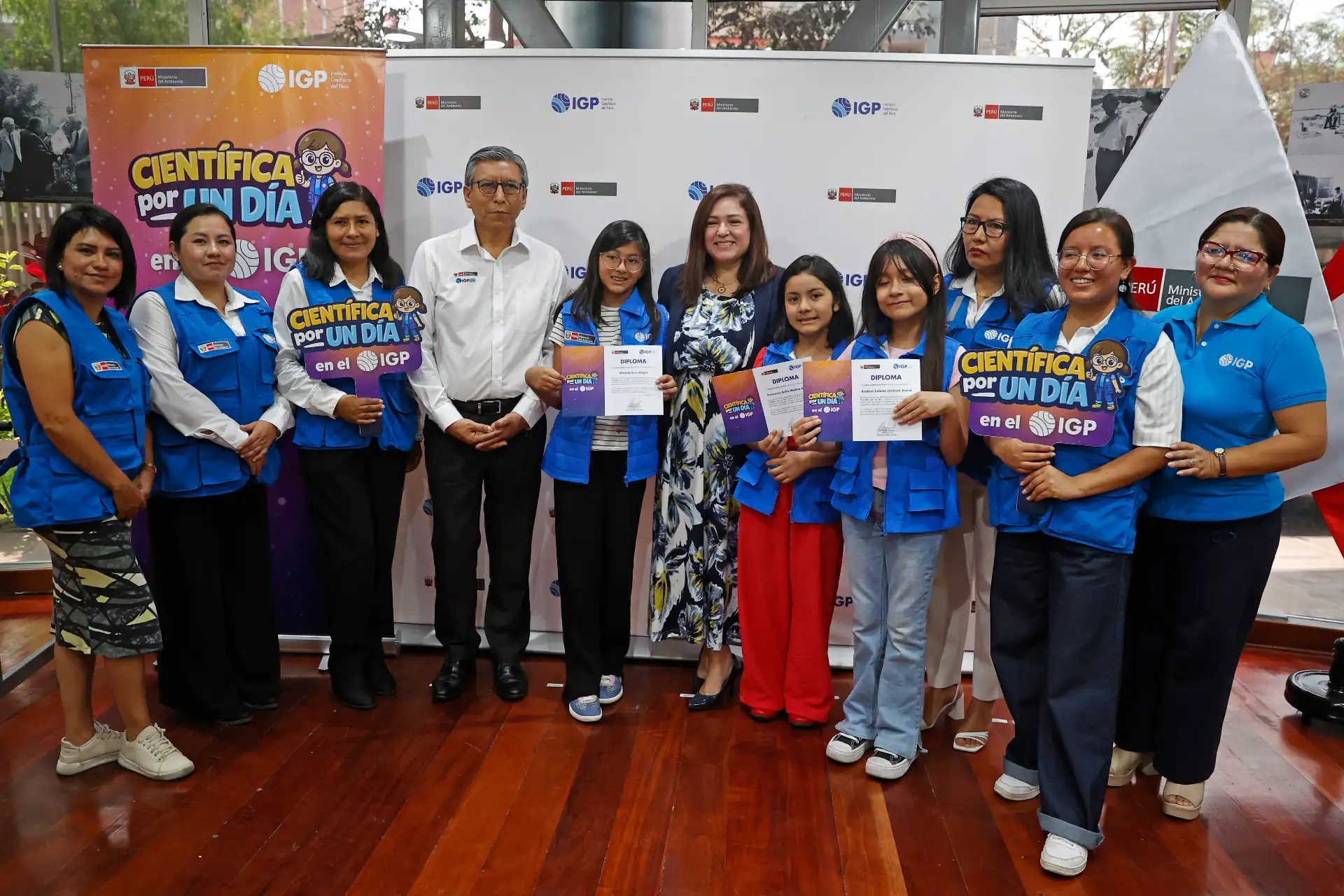El Instituto Geofísico del Perú (IGP) realiza evento “Investigadora científica por un día”, una iniciativa innovadora que busca despertar el interés de las niñas por la ciencia y promover su participación en el ámbito científico desde temprana edad.
Foto: ANDINA/Vidal Tarqui