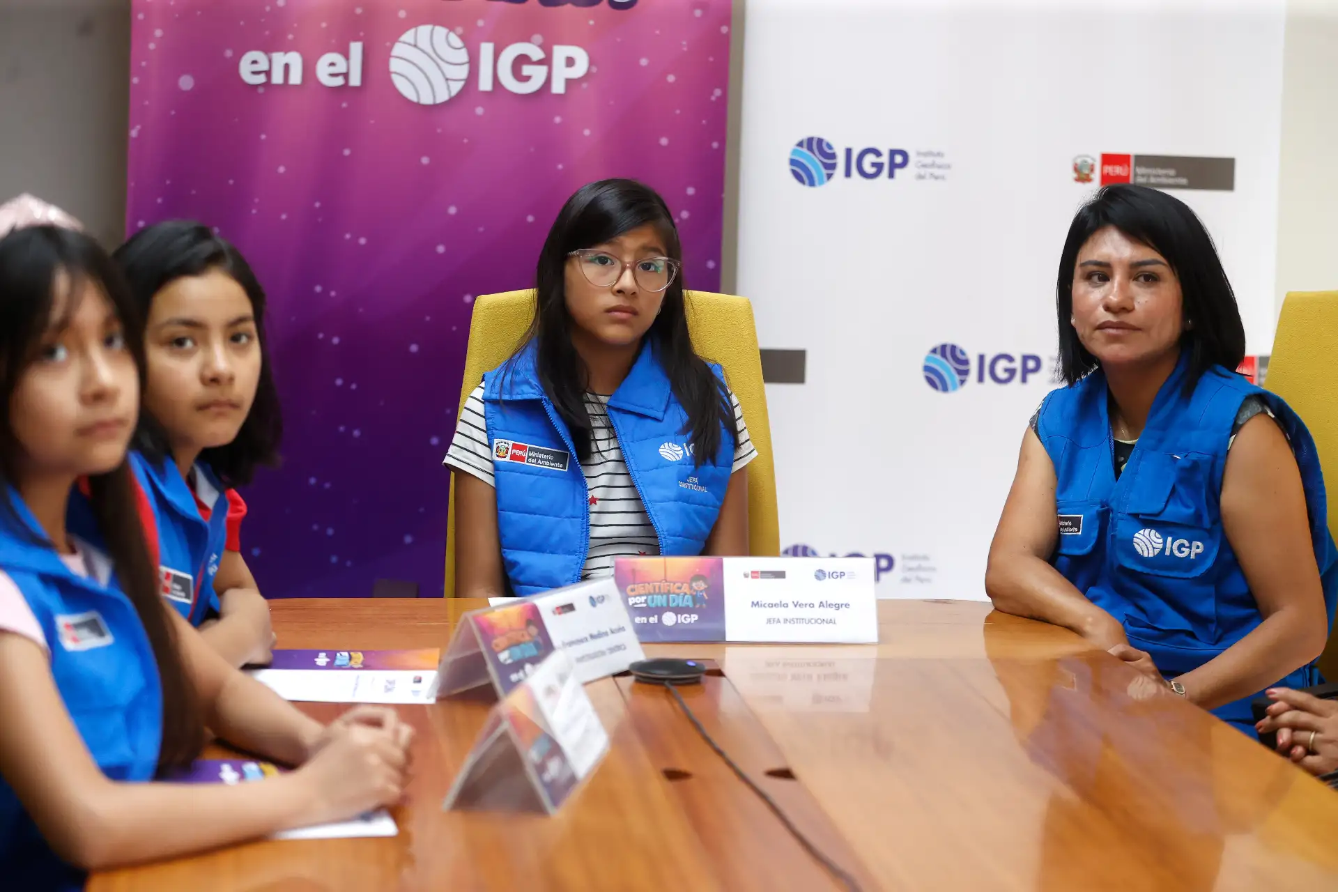 El Instituto Geofísico del Perú (IGP) realiza evento “Investigadora científica por un día”, una iniciativa innovadora que busca despertar el interés de las niñas por la ciencia y promover su participación en el ámbito científico desde temprana edad.
Foto: ANDINA/Vidal Tarqui