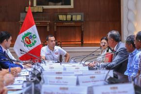 Se realizó una reunión encabezada por el presidente José Jerí, con la participación de la congresista Janet Rivas, el ministro de Transportes y Comunicaciones, Aldo Prieto, el ministro de la Producción, César Quispe, y representantes de la sociedad civil de Cañete, con el objetivo de dialogar sobre iniciativas prioritarias para la provincia.