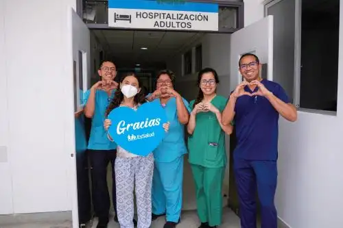 Hito histórico: paciente trasplantada de corazón recibe alta médica en solo 14 días. Foto: ANDINA/Difusión.