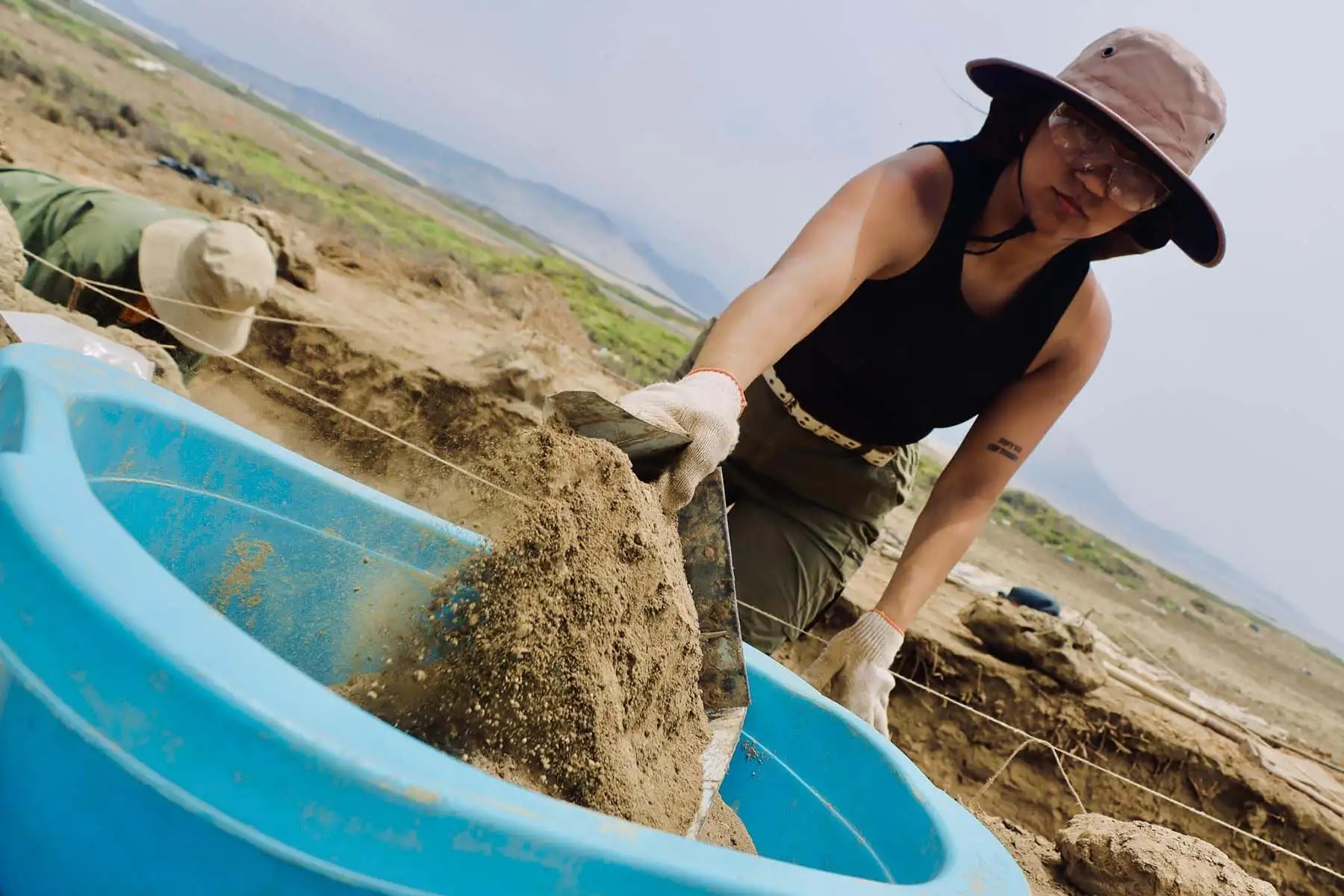Vestigios arqueológicos del litoral liberteño forman parte del estudio “Paisajes Rotos”, que analiza la transición del Horizonte Tardío a la Colonia Temprana.
Foto: Cortesía / Randy Reyes