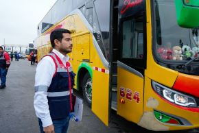 Operativo Sunafil a empresas de transorte terrestre de pasajeros. ANDINA/Difusión