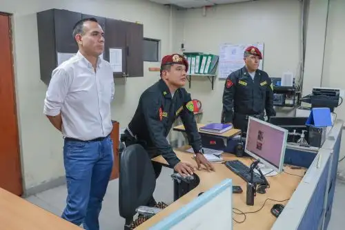 Presidente José Jerí supervisa instalaciones policiales en San Juan de Lurigancho