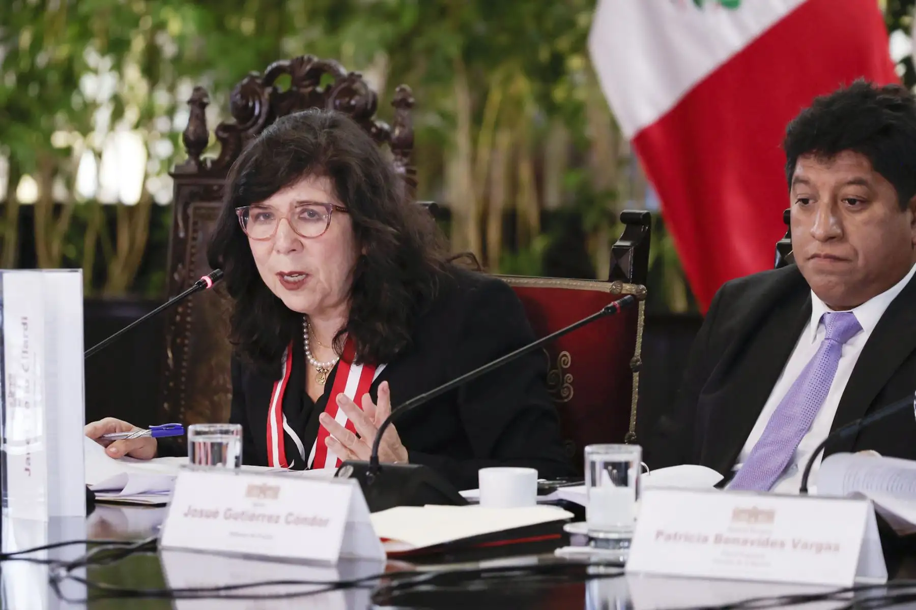 El presidente de la república, José Jerí, anunció durante instalación de la sesión ordinaria del Consejo Nacional de Seguridad Ciudadana, que se debatirá el  Plan Nacional de Seguridad Ciudadana elaborado por el Ejecutivo, una herramienta que nos permitirá mejorar la articulación de los esfuerzos de las instituciones públicas involucradas en la guerra contra la criminalidad. Foto: ANDINA/Prensa Presidencia