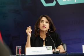 Ministra de Comercio Exterior y Turismo, Teresa Mera. ANDINA/Difusión