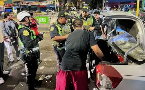 PNP efectuó perativo en La Victoria para prevenir hechos delictivos. Foto: Mininter