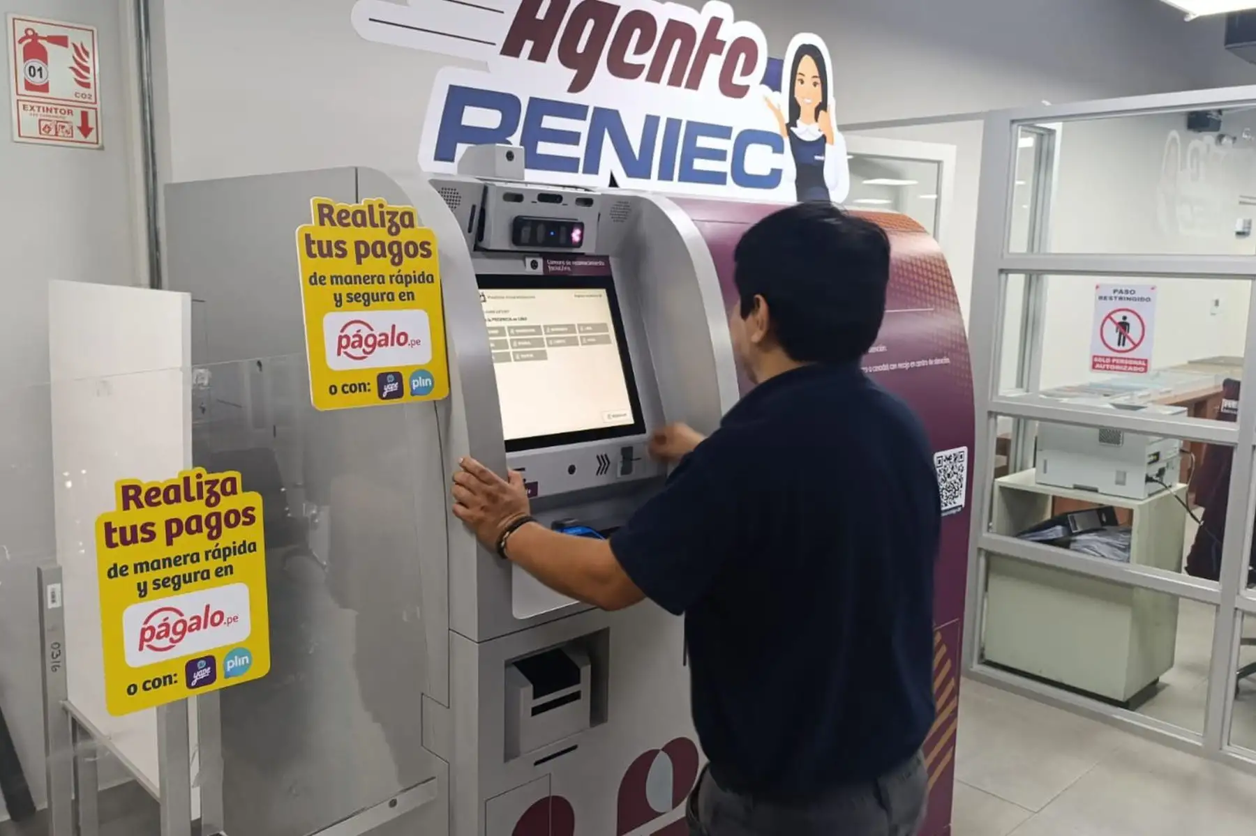 Reniec suspende temporalmente sus servicios virtuales por mantenimiento de servidores