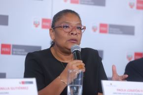 Paola Lobatón, directora de Pronabec, anunció acciones inmediatas al interior de la institución. Foto: ANDINA / Difusión