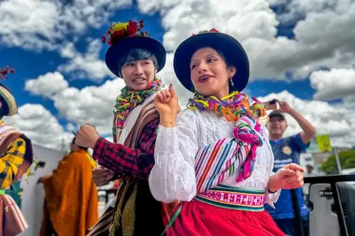 Así luce la previa de los carnavales de Ayacucho
