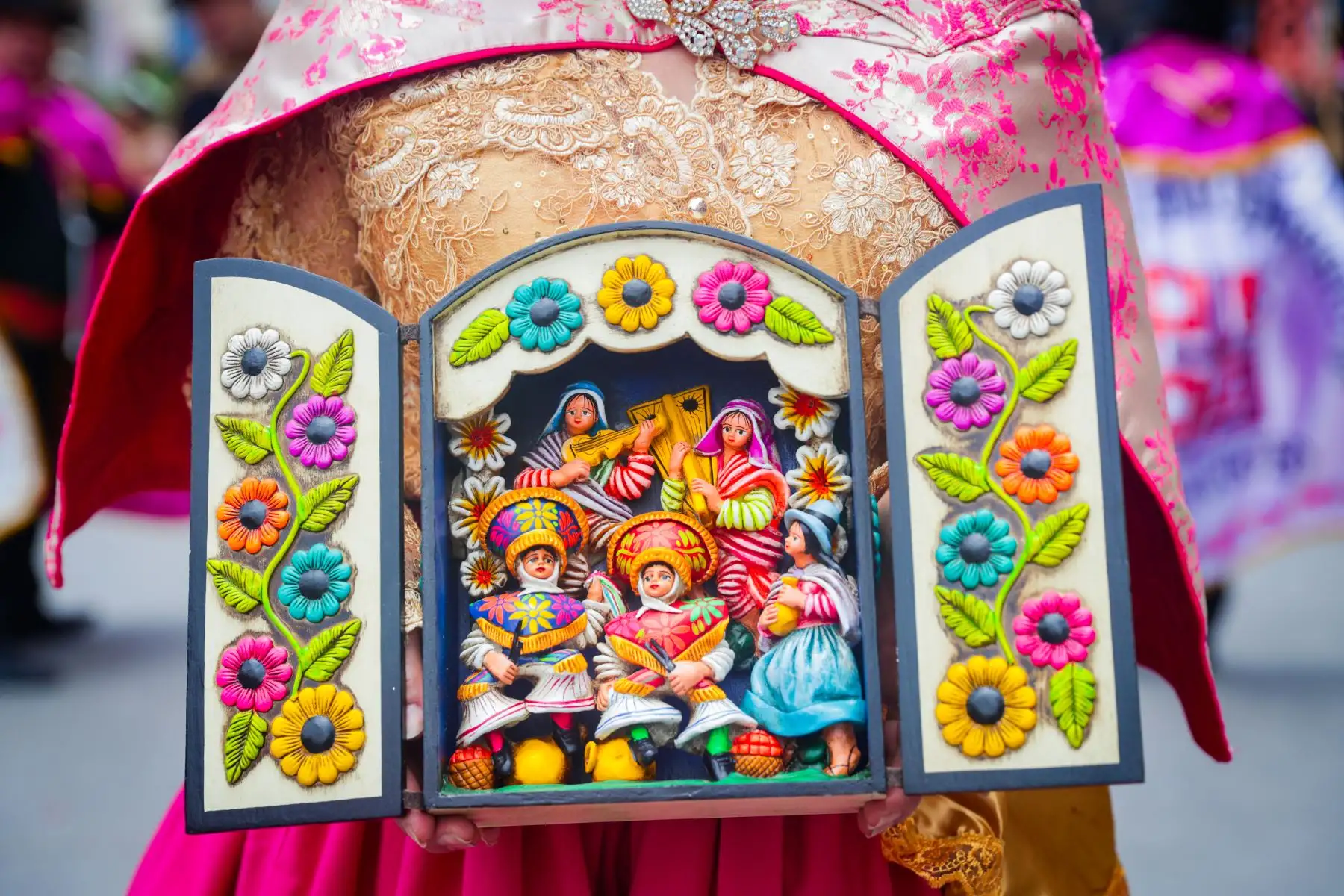 La población en su conjunto se deleita y participa con alborozo en cada una de las actividades. Foto: ANDINA/Ricardo Cuba