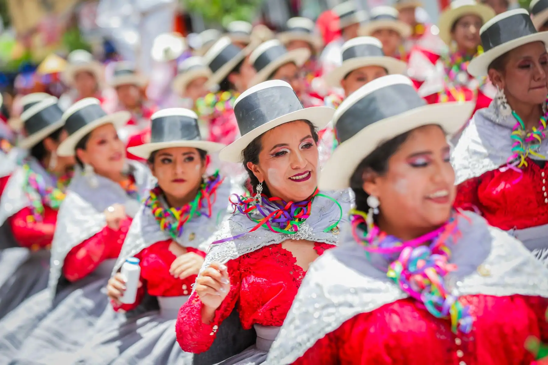 La población en su conjunto se deleita y participa con alborozo en cada una de las actividades. Foto: ANDINA/Ricardo Cuba
