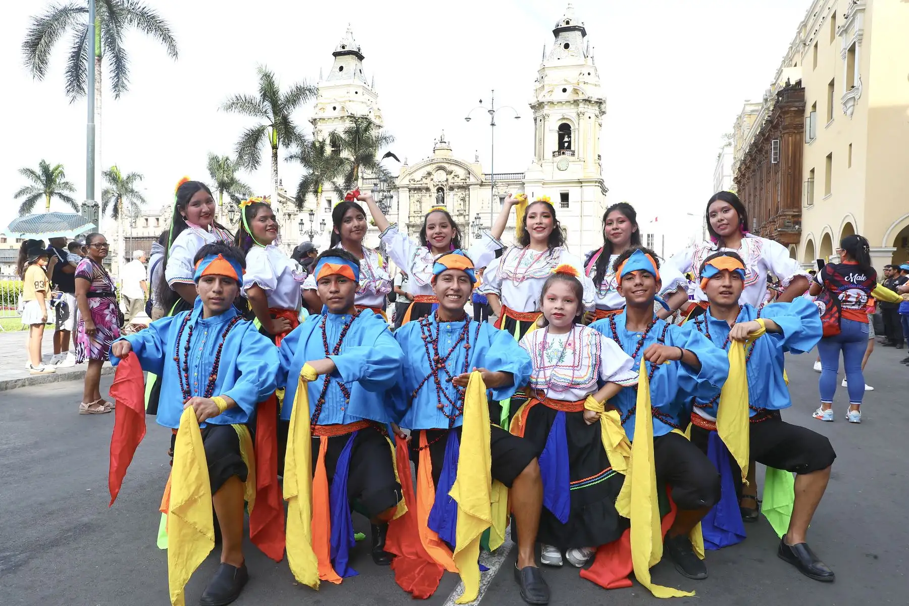 Tradicional Carnaval de Lamas, una de las festividades más antiguas de la Amazonía, destacó por sus comparsas y danzas llenas de simbolismo.
Foto: ANDINA/Verónica CalderónZúñiga