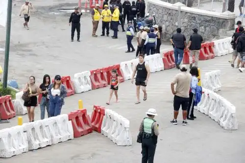 Playa Agua Dulce cerrada: Chorrillos impide ingreso de bañistas esta mañana