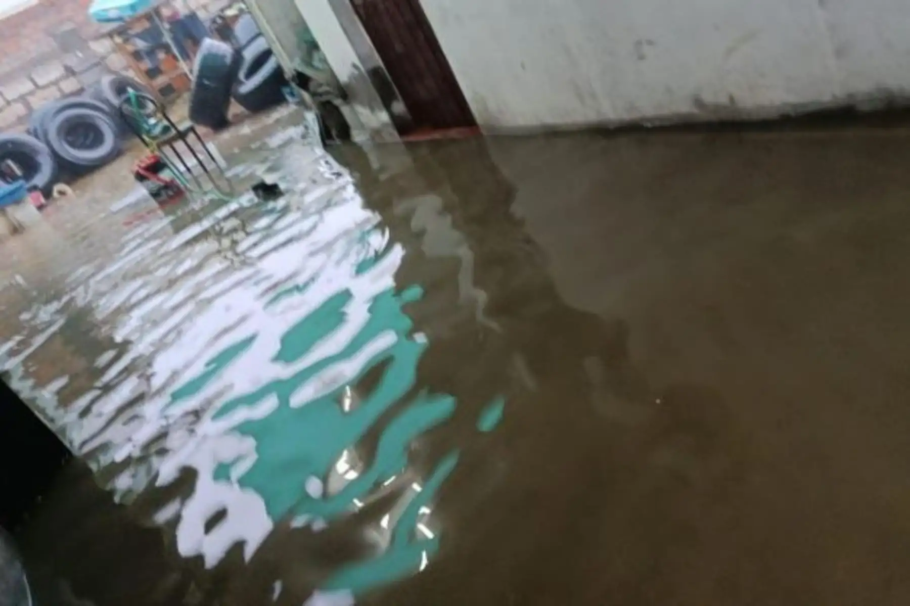 Lluvias registradas esta tarde han ocasionado serios estragos en la ciudad de Arequipa. Foto: ANDINA/Difusión