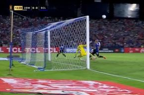 Sporting Cristal choca con 2 de Mayo en Paraguay. Imagen: Captura de TV.