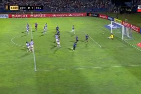 Sporting Cristal choca con 2 de Mayo en Paraguay. Imagen: Captura de TV.