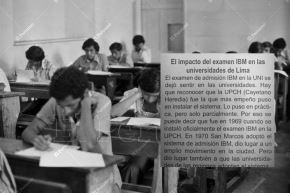 UNI y la huella tecnológica del ingreso universitario a 60 años del examen computarizado. Foto: Composición ANDINA/archivo