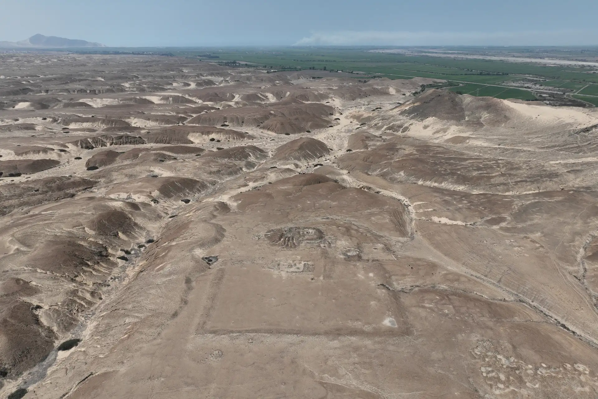 Nuevo hallazgo arqueológico: Descubren geoglifo y templo Chimú en el valle de Chicama