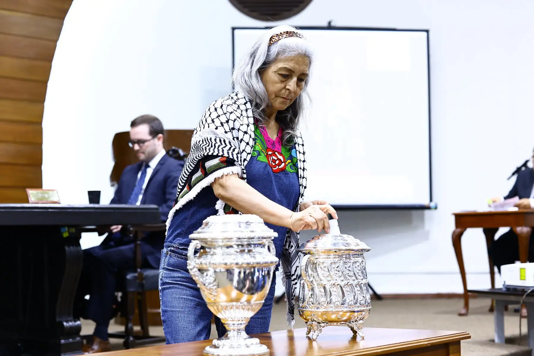Votación para elección del titular del congreso, quien asumirá la presidencia del Perú. Foto: ANDINA/Difusión