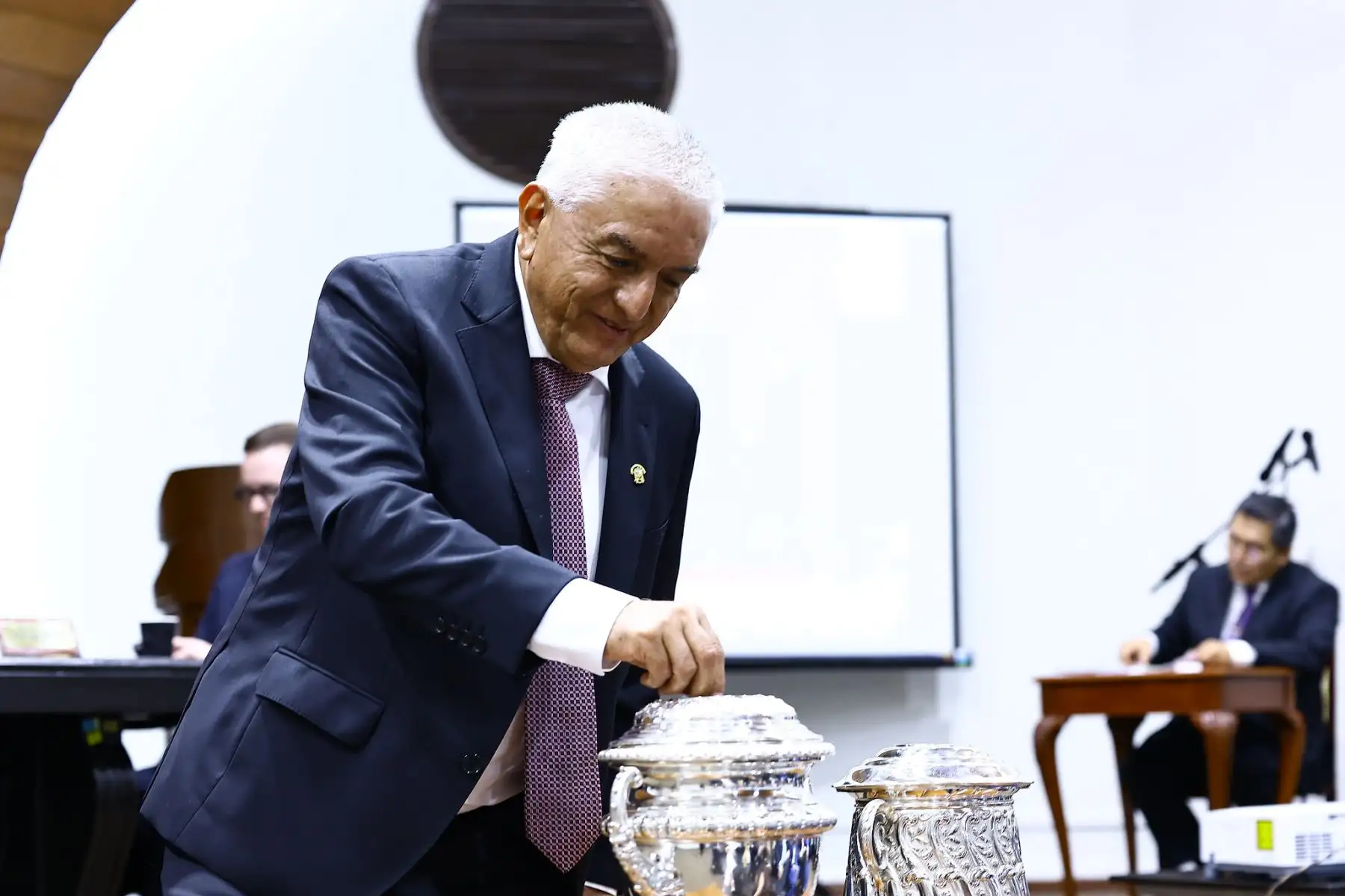 Votación para elección del titular del congreso, quien asumirá la presidencia del Perú. Foto: ANDINA/Difusión