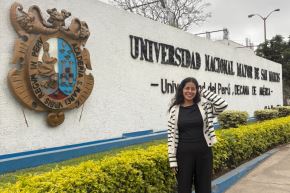 Nicole Caballero, ingeniera biomédica formada en la Universidad Nacional Mayor de San Marcos, estudia una maestría en Francia.