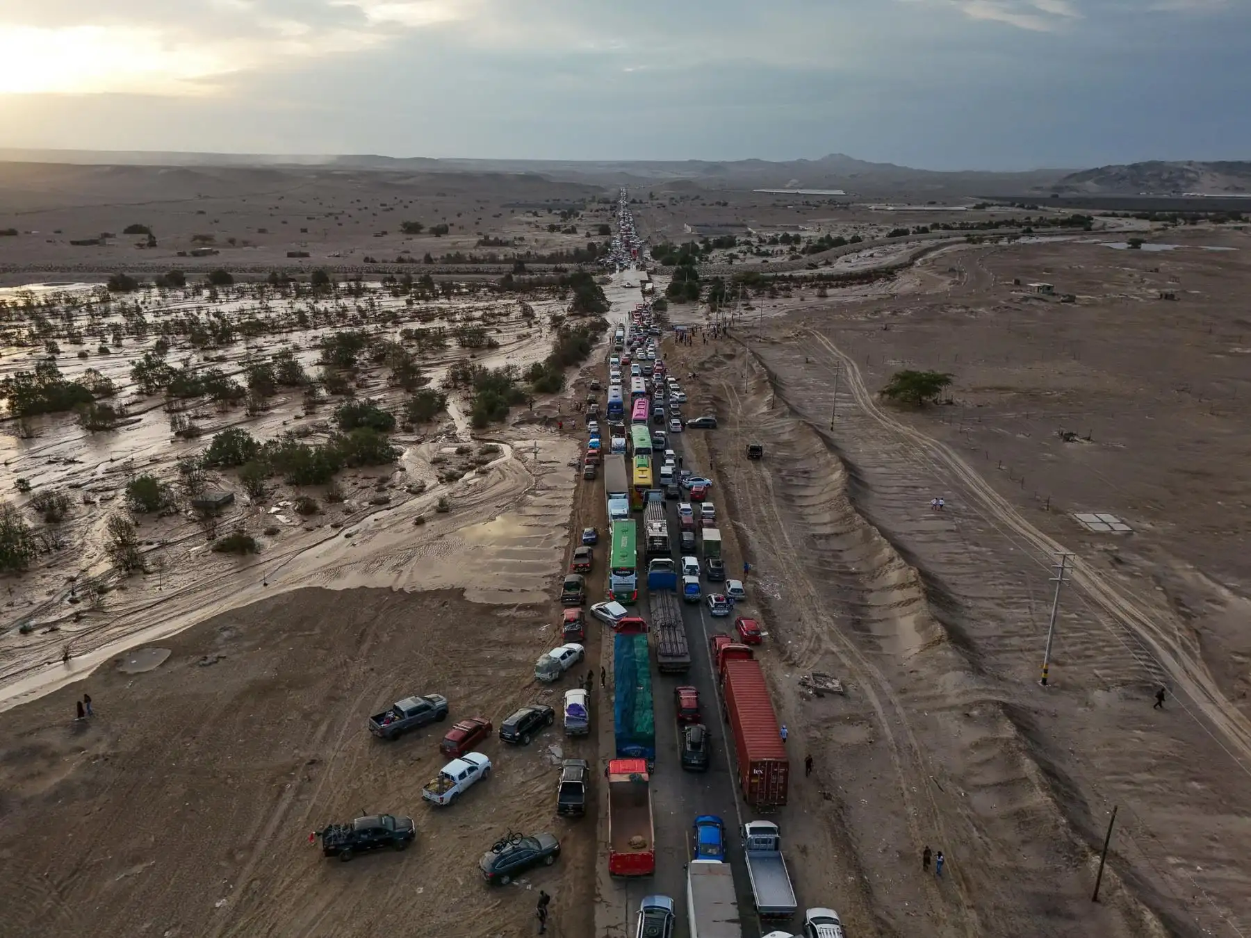 El huaico se registró en la madrugada del jueves 19 de febrero, a consecuencia de persistentes lluvias que afectaron la parte alta del distrito de Yauca del Rosario. Foto: Genry Bautista