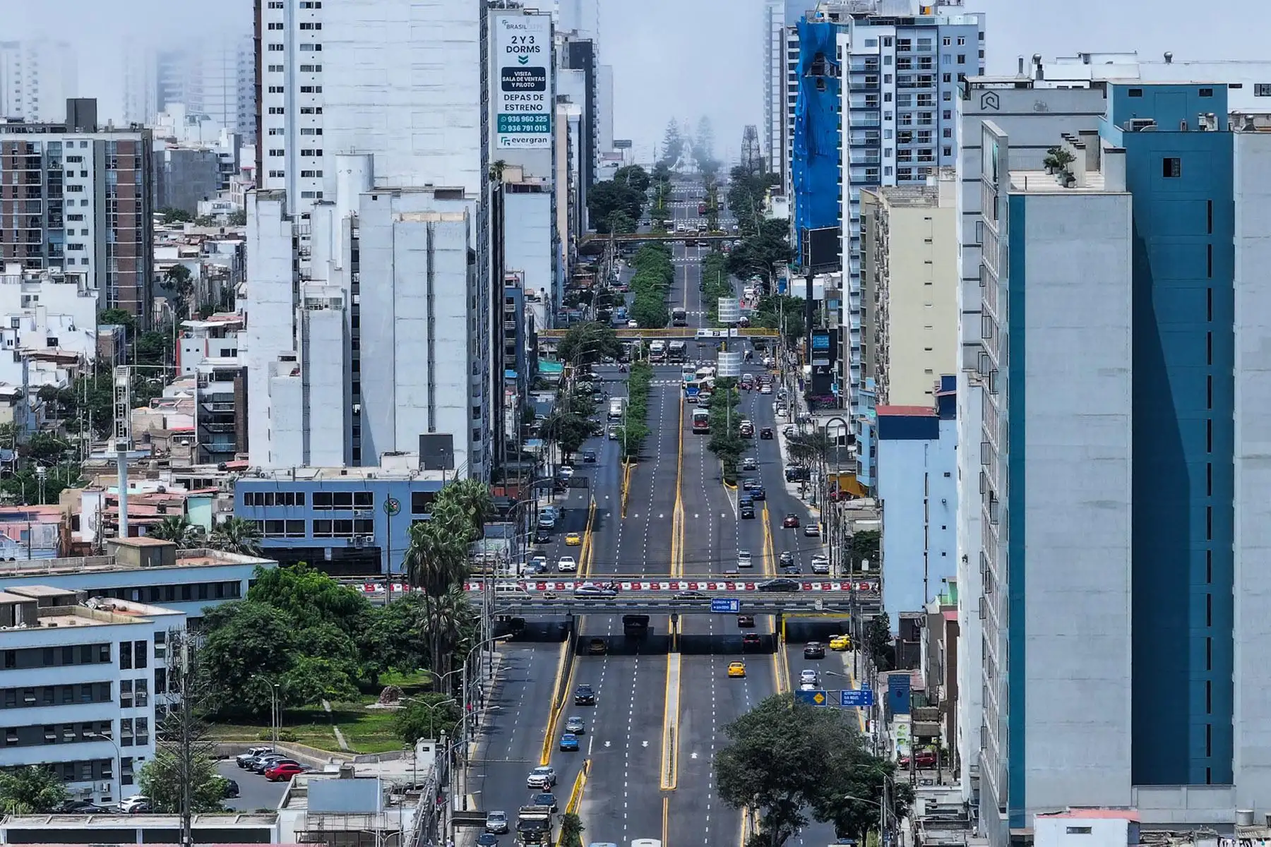 La renovada vía se pone en servicio con la participación de los alcaldes de Magdalena, Pueblo Libre y Jesús María, así como autoridades de Breña e INVERMET. Foto: ANDINA/ Lenin Lobaton